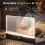 Lampe de lecture LED intelligente rechargeable blanche 3 couleurs 5