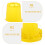 Yellow Plastic Chicken Feeder for Poultry Storage, -Term Use, 1 Piece 7