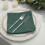 20 Pieces 17" Hunter Green Polyester Luncheon Napkins Wedding 8