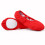 KALLORY Ballet Slipper Red Leather1Pair4.323Inch 4