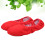 KALLORY Ballet Slipper Red Leather1Pair4.323Inch 8