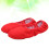 KALLORY Ballet Slipper Red Leather1Pair4.323Inch 6