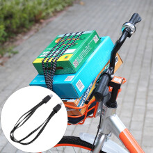 5Pcs Luggage Straps Elastic Fastening Belt for Outdoor Camping Riding Long Journey.8x1.4x1.2in