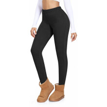 Lmueinov női, nagy rugalmasságú, thermo polár leggings, könnyű, karcsúsított szabással, futáshoz, túrázáshoz és szabadtéri