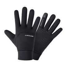 Guantes de fútbol para niños, impermeables, térmicos, con agarre para campo de deportes.