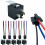 Κιτ ρελέ 4 ακίδων 40/30AMP 12V DC, ρελέ αυτοκινήτου SPST, πακέτο 6 τεμαχίων 1