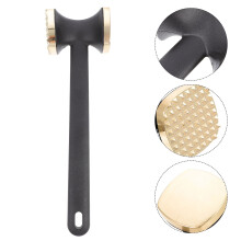 1 martillo ablandador de carne de doble cara para filetes y carne de res. Herramienta de cocina.