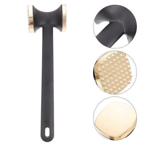 1pc Double Sided Meat Tenderizer Hammer Mallet Steak Beef Pounder Kitchen Tool