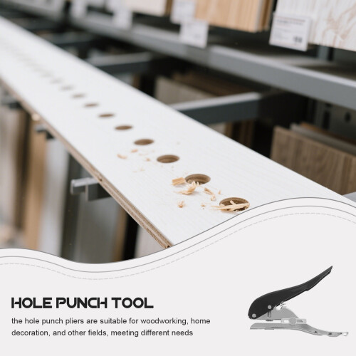 KALLORY Manual Hole Punch For Woodworking Tools Carbon Steel Multi 1Pack 2