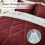 Burgundy Microfiber Comforter Set 7-Piece 3