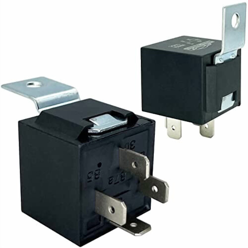 Κιτ ρελέ 4 ακίδων 40/30AMP 12V DC, ρελέ αυτοκινήτου SPST, πακέτο 6 τεμαχίων 1