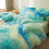 Σετ διπλού παπλώματος Fluffy Tie Dye – 2 τεμάχια (κάλυμμα από ψεύτικη γούνα + χνουδωτή 4