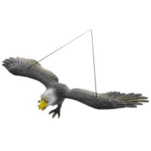 Aquila in PVC, uccello volante, decorazione per la casa, colore oro, 1 pezzo