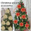 Weihnachtsstern-Ornamente, Glitzer-Kunstblumen, 12 Stück 8