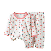 Stort sett med loungewear for barn, lett, pustende, langermet pysjamasantrekk for gutter og jenter, 8–12 år, hjemmelekklær