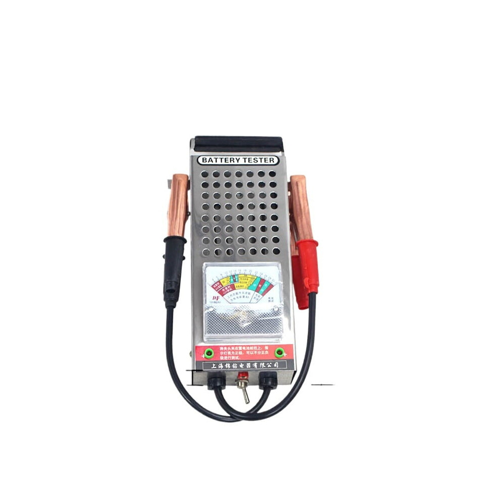 12V/6V Battery & Alternator Load Tester With Voltmeter, Alligator Clips, Top Post Disconnect Switch For Car/Rv/Truck/Marine Â Compatible With 12V/6V 9110895499573