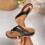 Women's Summer Wedge Sandals Black Size 9 4