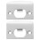 FRCOLOR deadbolt protector Deadbolt Plate Stainless Steel for Doors Exterior Doors 2pcs 2