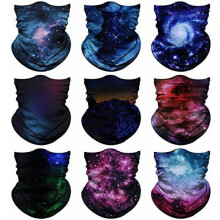 Neck Gaiter Face Mask Men Women,Seamless Bandana Rave Face Cover Scarf Mask,Balaclava,Headband, Head Wrap,Headwear
