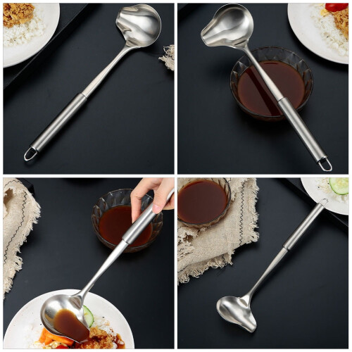 Small Metal Ladle Silver 1Pack 2