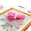 Diamant-Kunst-Rollerwerkzeug, pink, griffig, abnehmbar 4