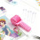 Diamant-Kunst-Rollerwerkzeug, pink, griffig, abnehmbar 3