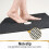Tapete de Chuveiro Quadrado Antiderrapante 27x27 Polegadas em PVC com Dreno 3