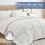 Queensize microvezel beddengoedset, 5-delig 2