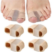 Silikon Hallux valgus-korrigerer og tåskillere 4 stk.