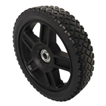 8 Inch Lawn Mower Replacement Wheels Black