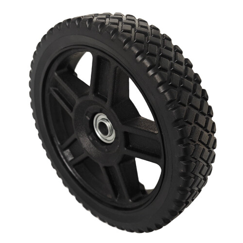 8 Inch Lawn Mower Replacement Wheels Black