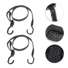 3 Pack Adjustable Bungee Cords, Long Bungee Cords, Heavy Duty Outdoor Tie Down Straps with Hooks