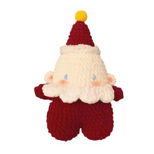 Christmas Crochet Set Christmas Decoration Making Christmas Material Package Red Santa