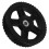8 Inch Lawn Mower Replacement Wheels Black 2
