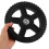 8 Inch Lawn Mower Replacement Wheels Black 5