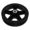 8 Inch Lawn Mower Replacement Wheels Black 4
