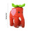 Elefante de Pelúcia Morango Ultramacio 25cm (1 unidade) 3
