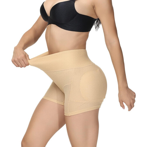 Shapewear-shorts til kvinder med hoftepuder og lårformning 2