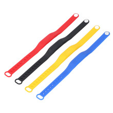 4 Stück wasserfeste, wiederbeschreibbare NFC-Silikonarmbänder – Bunt, vielseitig einsetzbar