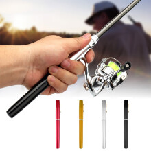 Mini Portable Telescopic Alloy Fishing Rod & Reel Combo – for Lake, Reservoir, Ice Fishing