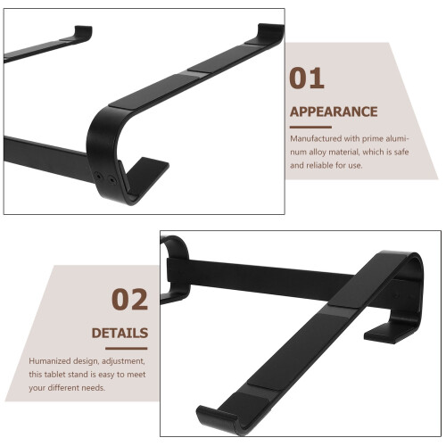 Angle Adjustable Laptop Stand Aluminum Alloy 1Pack 1