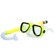 HD Kids Snorkeling Goggles with Breathing Tube – Waterproof, Large Frame, Compatible with Children's Face Shapes
