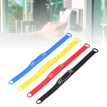 NFC-Armband T5577ID, 4 Farben Silikon wasserdichtes Zutrittsarmband