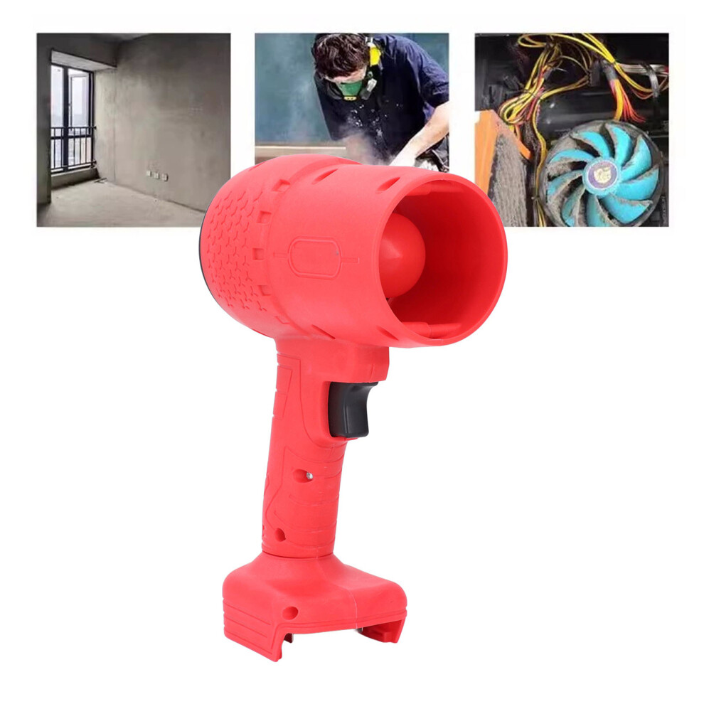 Red Handheld Jet Blower 600-650G 18-24V Air Duster