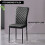 (Black(PU), 4 pcs) 4/6 Dining Chairs High Back Velvet/PU Office 3
