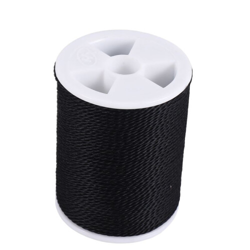 Roll Black Waxed Cotton Necklace Beads Cord String 1mm HOT 2