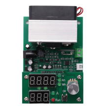60W Scheda del Tester di Capacità Della Batteria di Scarica del Modulo di Carico Elettronico Corrente Costante 9.99A 30V