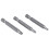 3Pcs 50Mm 1/4 Inch Hex Square Bits Square  Screwdriver Bits S2 Alloy Steel Magnetic Screwdriver Bits Set Hand Tools 1