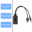 Car Wireless  Module Music Adapter Auxiliary Receiver Aux Audio Usb 3.5Mm Socket For  E90 E91 E92 E93 3