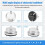 Hand Wheel Handle Kit 5V Manual Pulse Generator Cnc Machine Tool Rotary Encoder Electronic Hand Wheel,60Mm 6